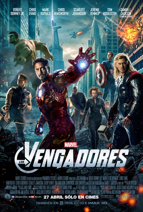 Descargar Los Vengadores 3D [HD] Torrent