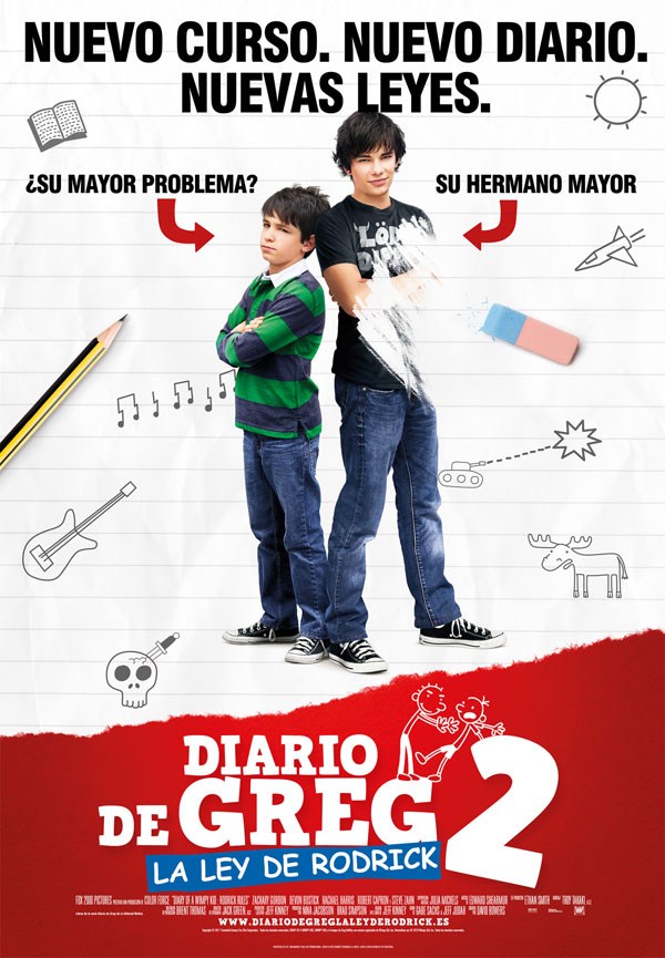 Descargar Diario De Greg 2: La Ley De Rodrick Torrent